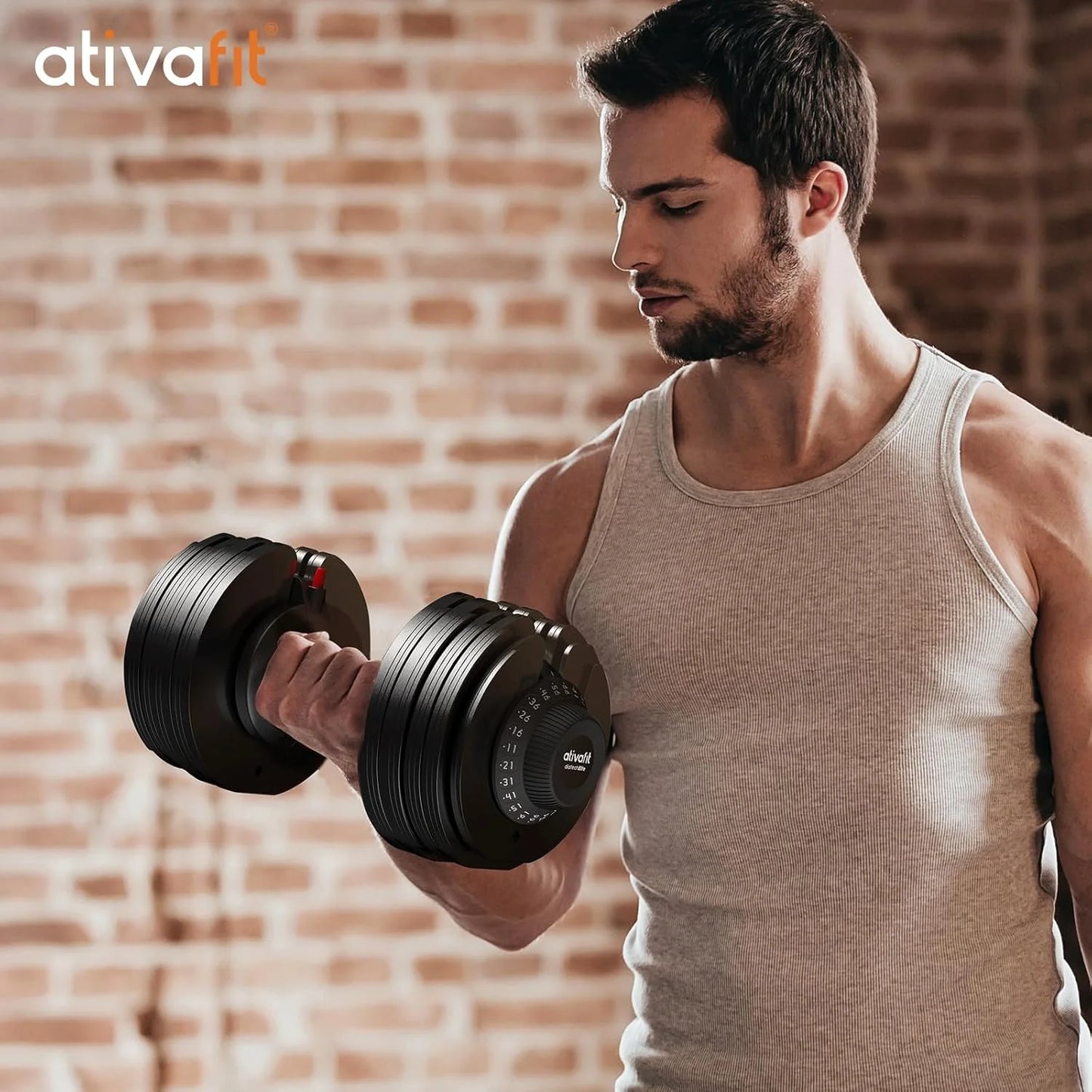 Lava 66 Lb Adjustable Weight Dumbbell Set