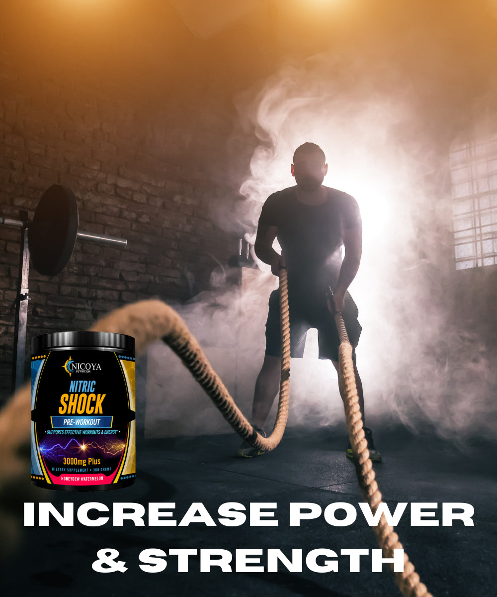 Nitric Oxide - Pre Workout Powder Increase Power, Strength & Energy. Watermelon