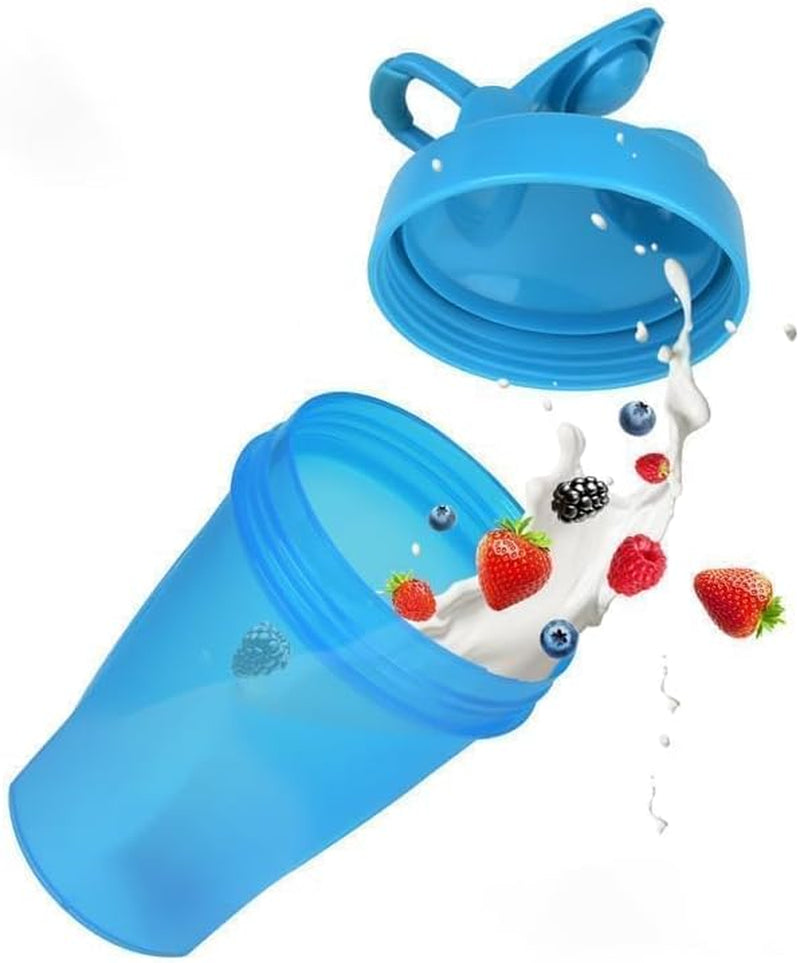 Forest Green(Other Color-Style Available)>A Small Cup Printed Scale Marks of 12 OZ & 400 Ml,Stainless Whisk,Leak Proof,Bpa Free,Made of Pp5,Dishwasher Safe,Easy to Clean.