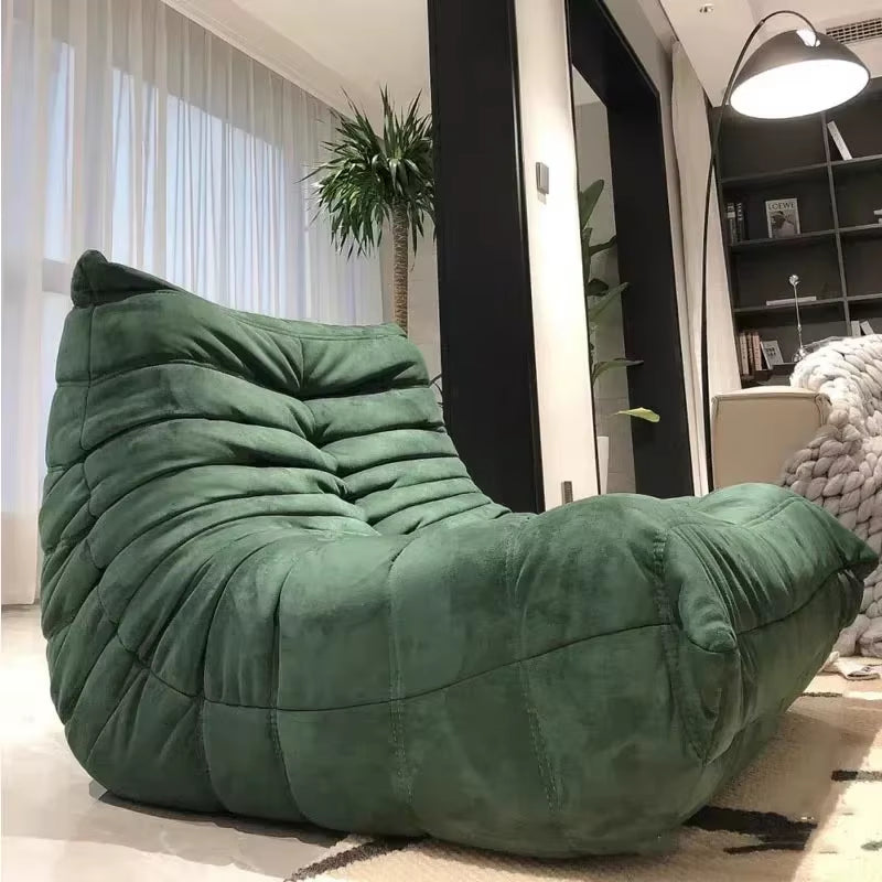 Modern Living Room Chair Big Bean Bag Adult Floor Sofa Recliner Memory Foam Lazy Couch Suitable Balcony for Fireside Chair