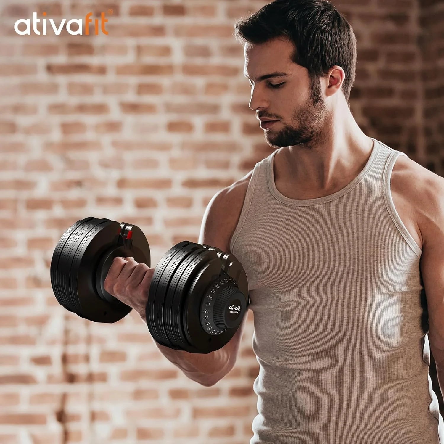 Lava 66 Lb Adjustable Weight Dumbbell Set