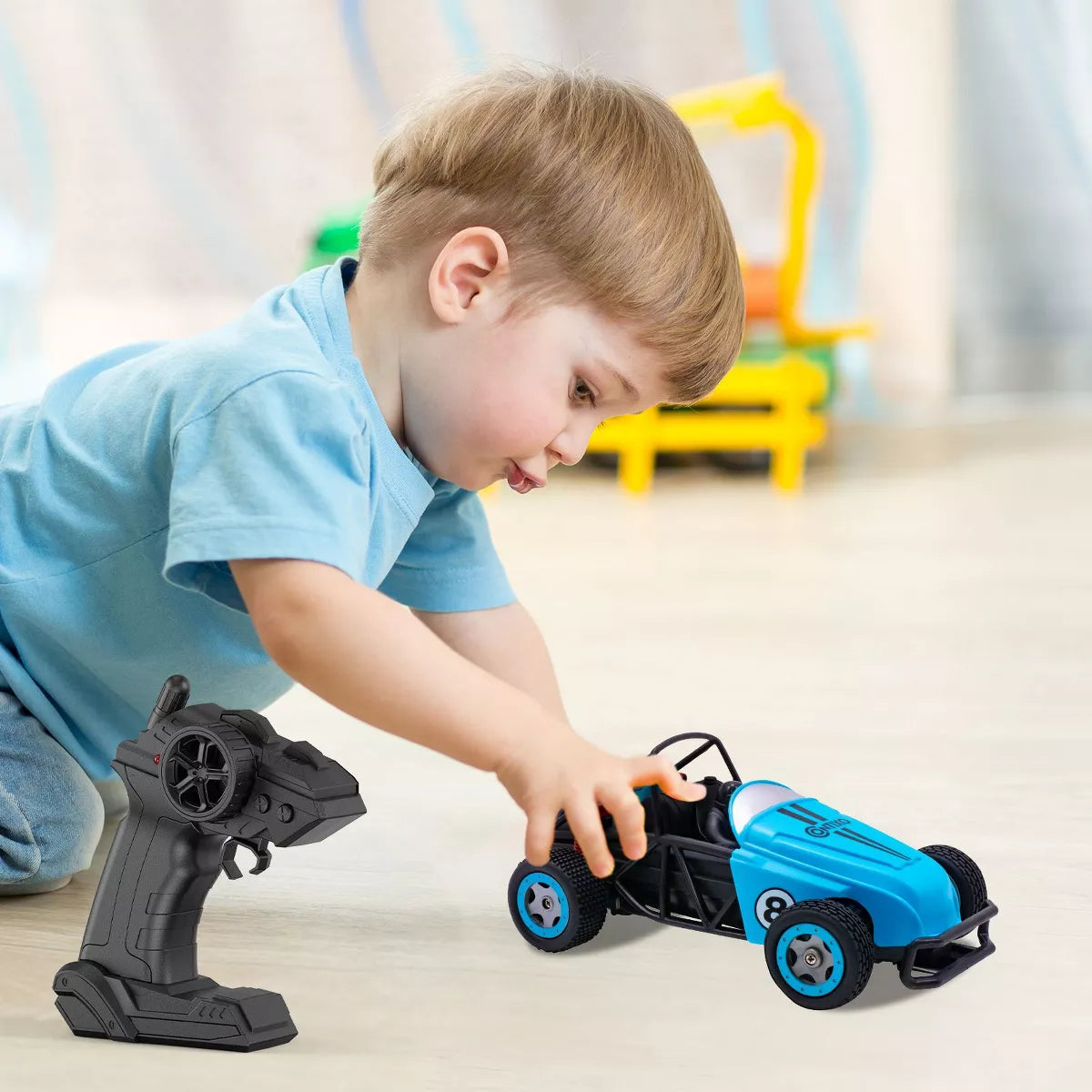 Contixo SC8 Buggy Dual-Speed Road Racing RC Car - All Terrain Toy Car with 30 Min Play