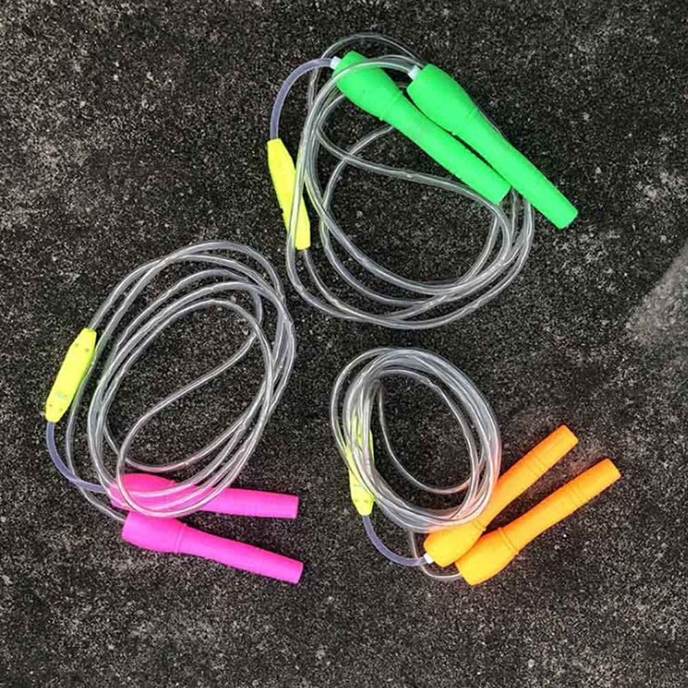 Fitness Luminous for Children Random Color Kid Jump Rope Led Jump Rope Light up Skipping Rope(Multicolor)