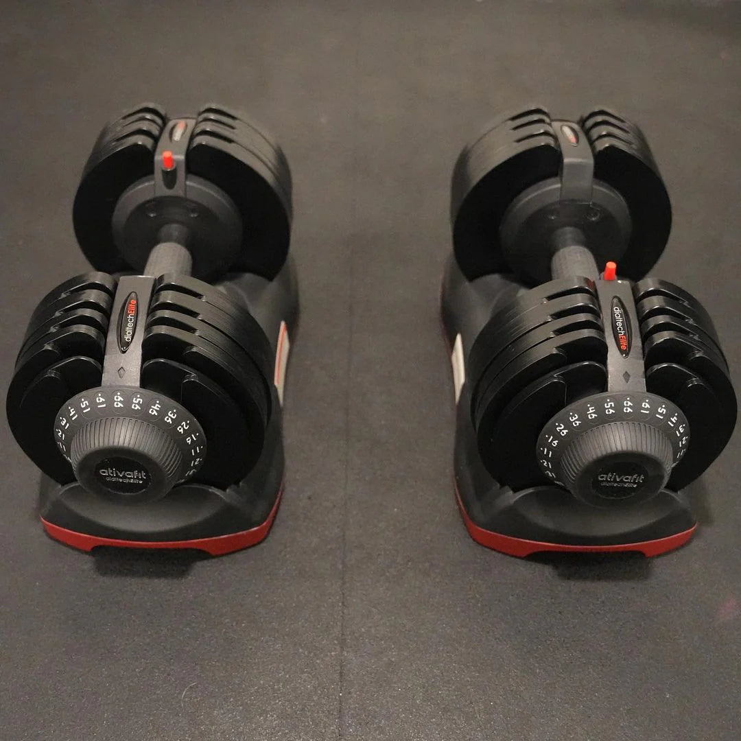 Lava 66 Lb Adjustable Weight Dumbbell Set