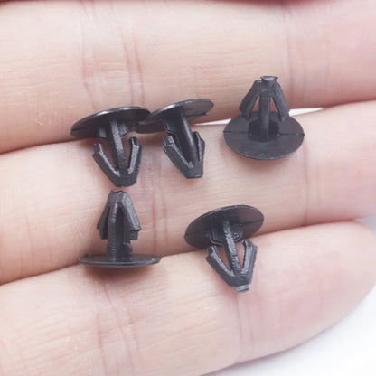 30X Auto Trim Panel Small Sealing Rivets 5Mm Hole Nylon Sealing Strip Nail Retaining Clips for Honda