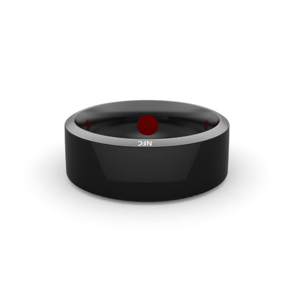 Smart Ring Wearable Device Multifunctional Black High-Tech