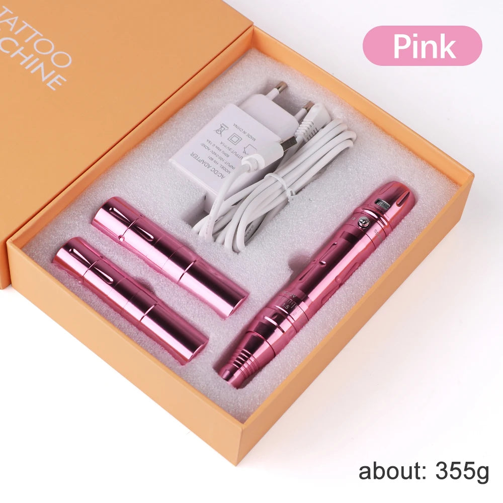 New Wireless PMU Machine Permanent Makeup Kits, Tattoo Pen for Lip/Eyeliner / Eyebrows Microshading Microblading Tattoo Kits