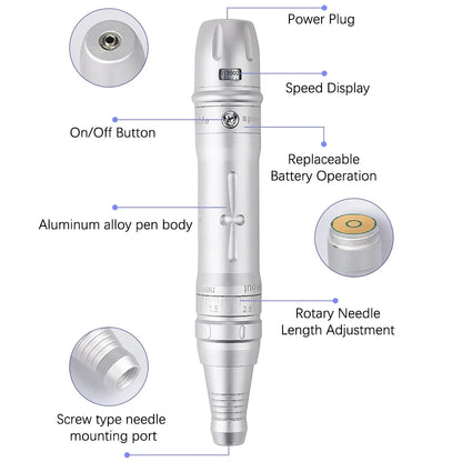 New Wireless PMU Machine Permanent Makeup Kits, Tattoo Pen for Lip/Eyeliner / Eyebrows Microshading Microblading Tattoo Kits