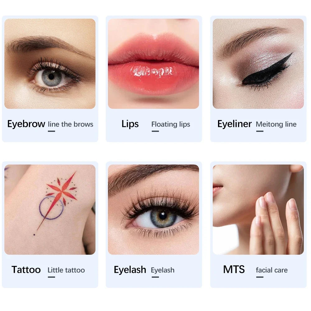 New Wireless PMU Machine Permanent Makeup Kits, Tattoo Pen for Lip/Eyeliner / Eyebrows Microshading Microblading Tattoo Kits