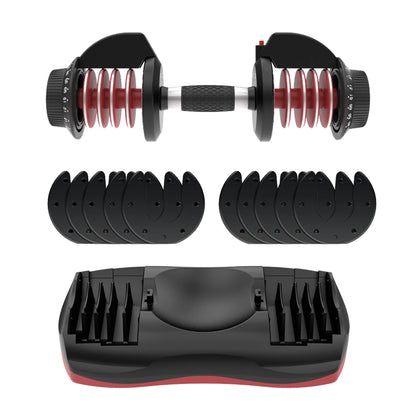 Lava 66 Lb Adjustable Weight Dumbbell Set