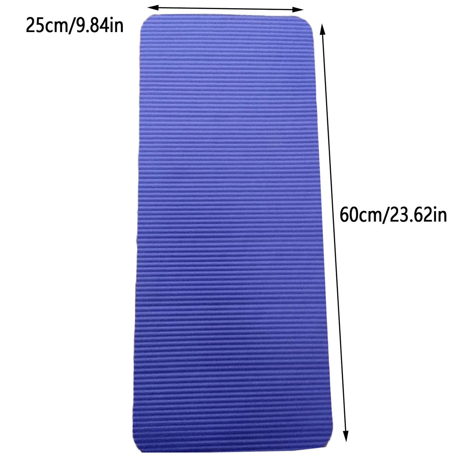 Yoga Mat 1 Inch Thick Ultimate Yoga Mat: Extra Thick, Non-Slip, Eco-Friendly. Enhances Comfort and Stability for All Yoga Sessions. Pink Yoga Mat Black