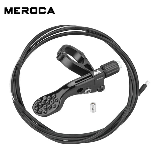 MTB Wire-Controlled Seatpost Lift Switch with Cable for 22.2Mm Handlebar Aluminum Alloy Road Bike Lift Seatpost Controller