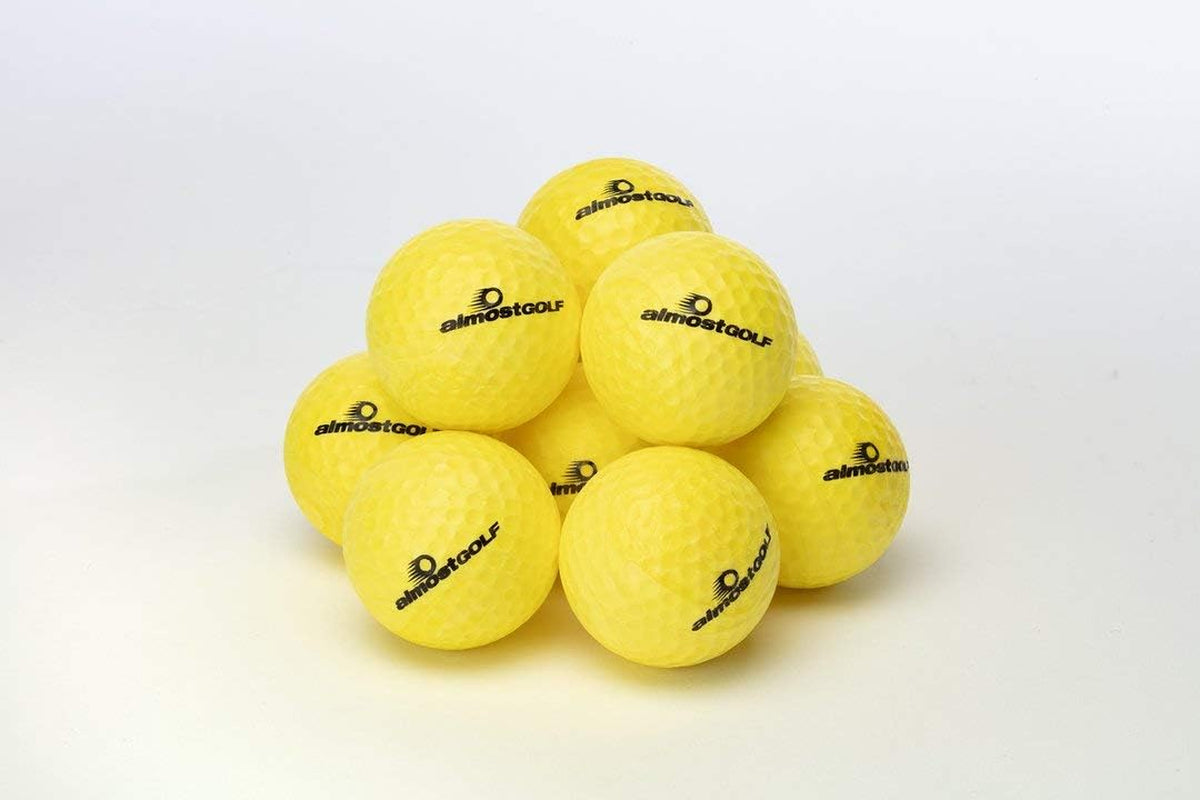 golf Balls - Limited Flight Practice Golf Balls - (24 Pack) -  Golf Balls Foam Golf Training Aids for Indoor or Yard Practice - Includes 24 golf Balls with 5 Liberty Tees