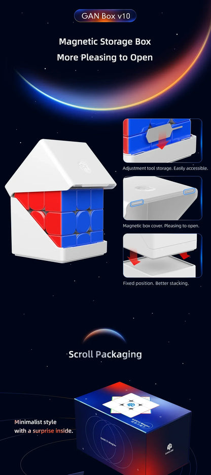 [Picube]  13 Maglev 3X3X3 Magnetic Magic Cube Speed Cubo 13 M 3X3 Cube 13 Maglev Flagship Cube 13 Maglev UV Edition