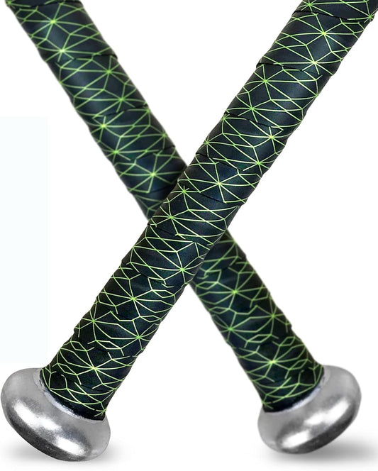 Bat Grip Tape for Baseball 0.5 MM (2 Pack) – Precut and Pro Quality Bat Tape – Wrap Your Bat for an Epic Home Run - Replacement for Old Baseball Bat Grip