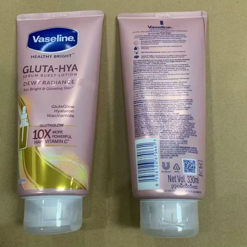 Vaseline Body Lotion at Night Niacinamide Long-Lasting Fragrance Body Brightening Moisturizing Moisturizing Summer Refreshing