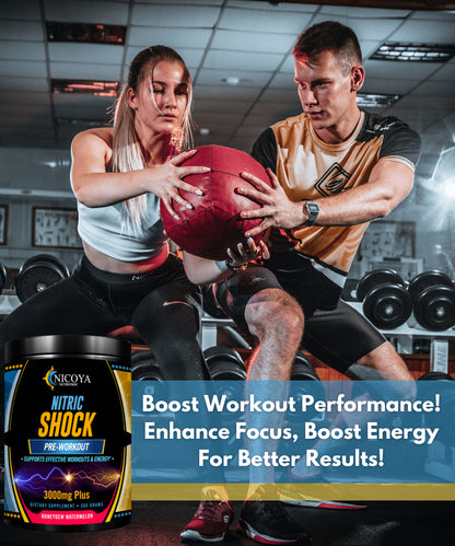 Nitric Oxide - Pre Workout Powder Increase Power, Strength & Energy. Watermelon