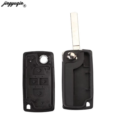 2/3 Buttons for Peugeot 207 307 308 407 607 807 for Citroen C2 C3 C4 C5 C6 Auto Remote Key Case Va2/Hu83 CE0523 CE0536
