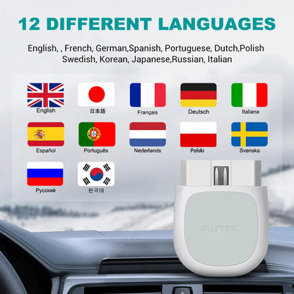 Maxiap AP200 Global Version Bluetooth Automotive Car Diagnostic Tool OBD2 Scanner for Family Diyers