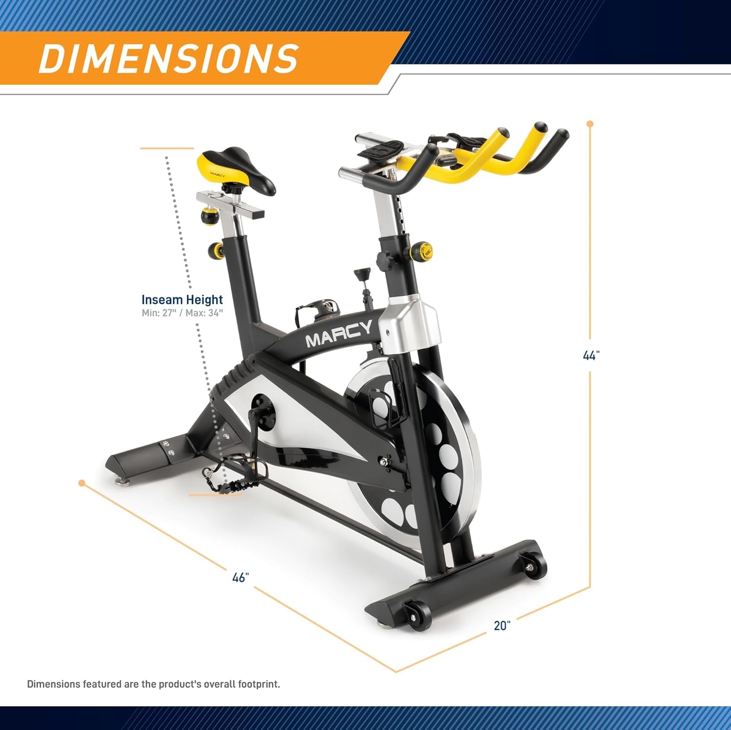 Club Revolution Bike Cycle Trainer for Cardio Exercise, Multiple Colors Available