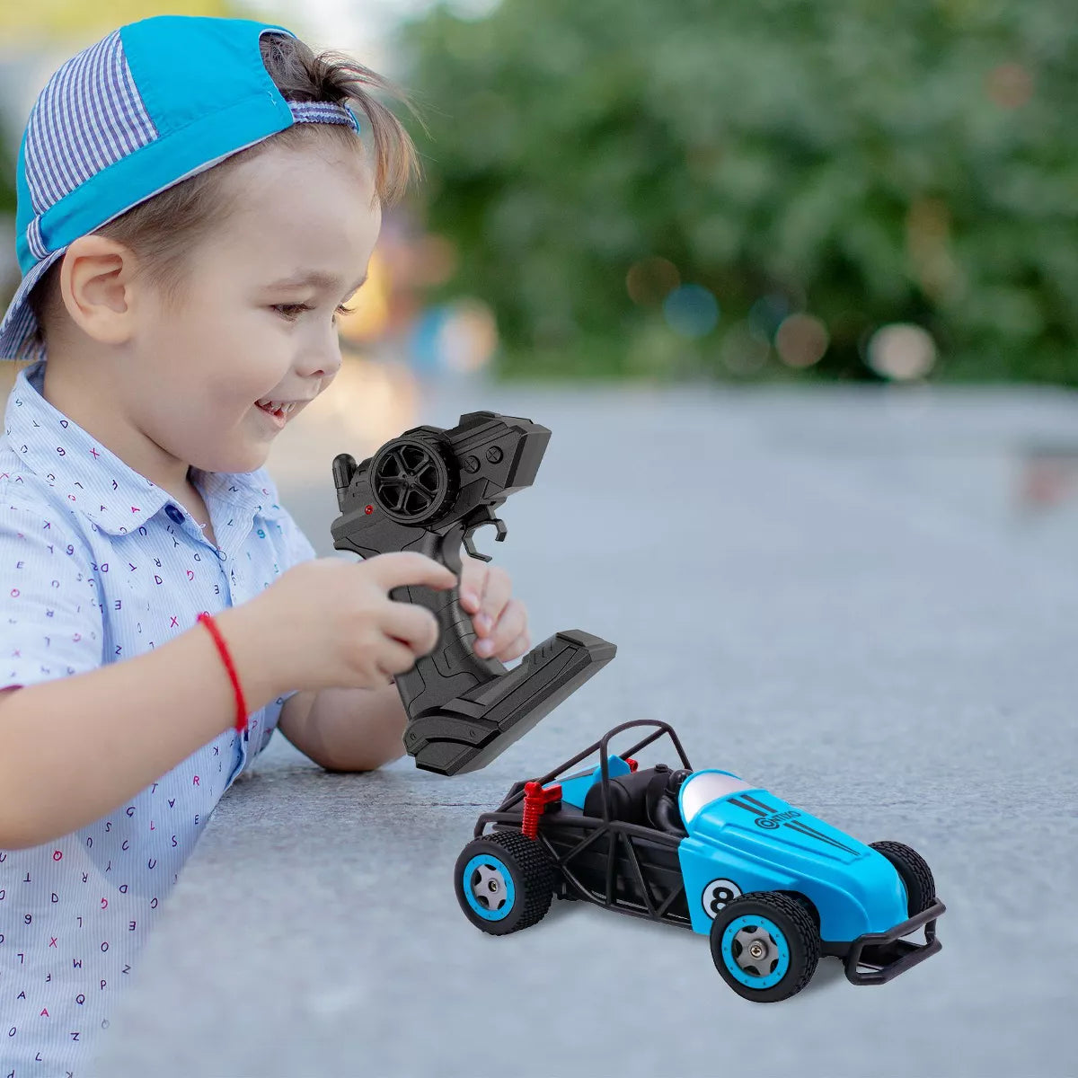Contixo SC8 Buggy Dual-Speed Road Racing RC Car - All Terrain Toy Car with 30 Min Play
