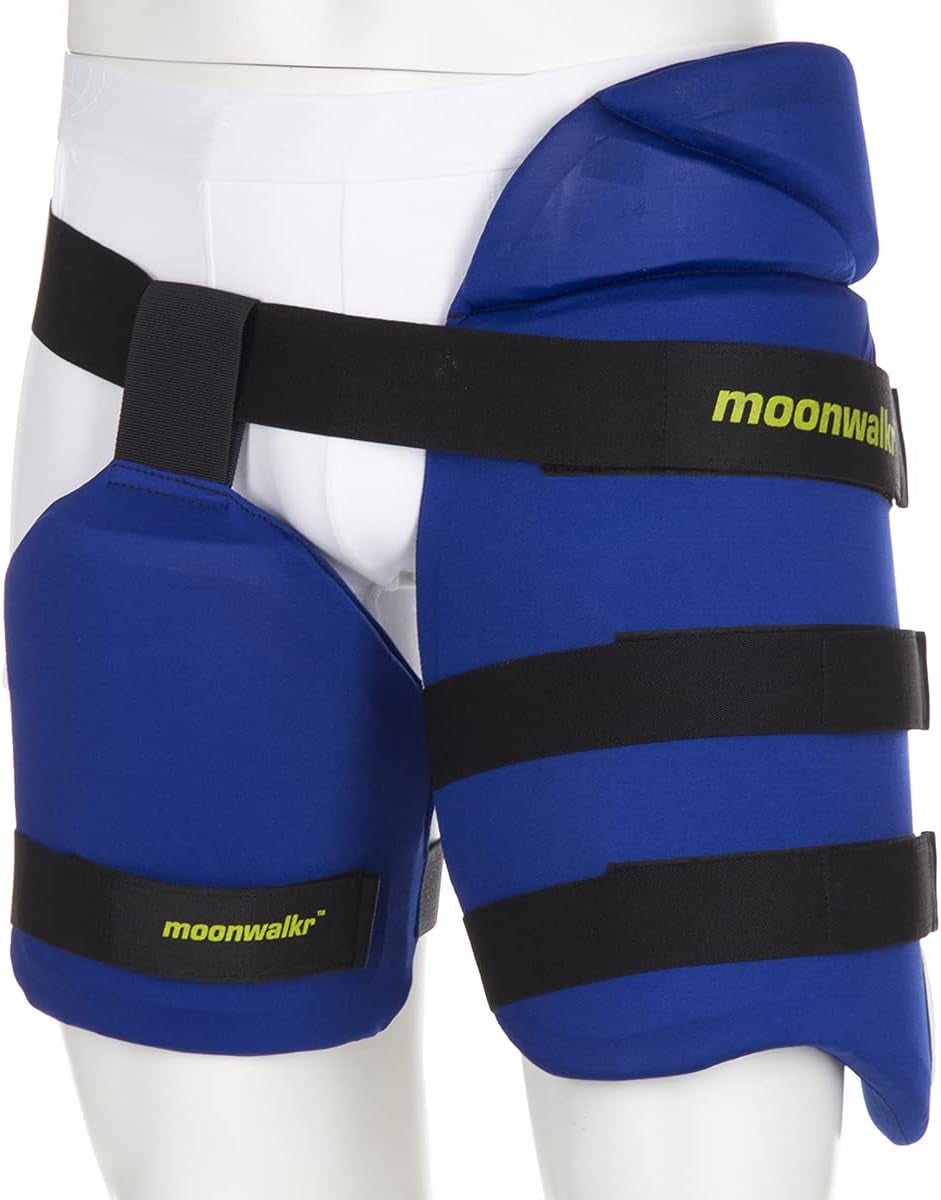 ENDOS Cricket Thigh Guard for Right Hand Batsman, Medium